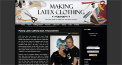 Desktop Screenshot of makinglatexclothing.com