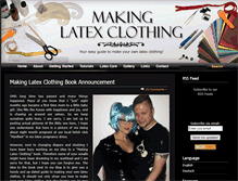 Tablet Screenshot of makinglatexclothing.com